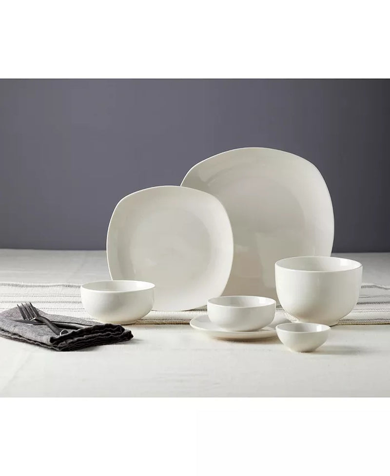 Inspiration by Denmark Soft Square 42 Pc. Dinnerware Set, Service for 6