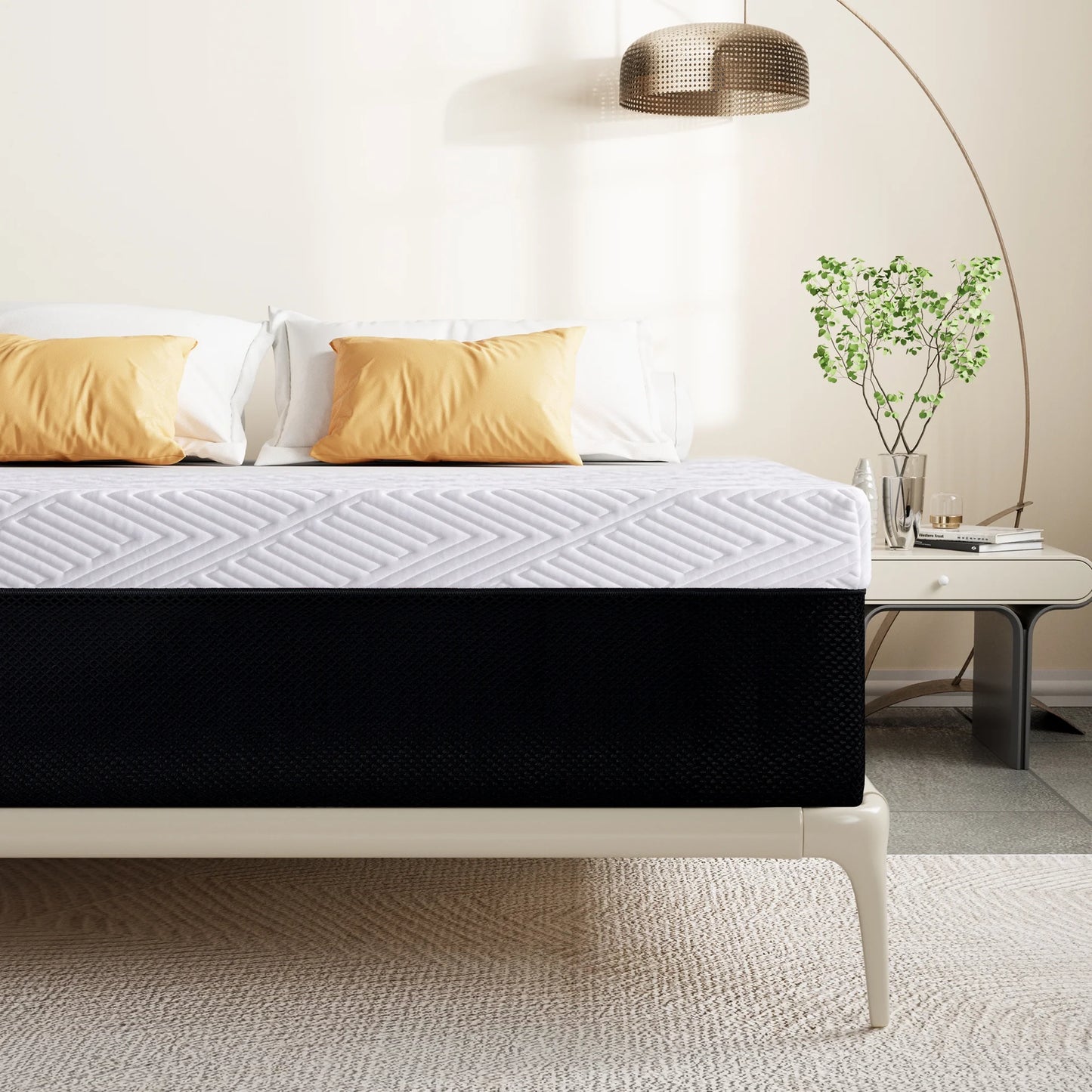 Twin Mattress, 10" Twin Memory Foam Mattress in a Box