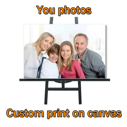 Custom Waterproof Painting Spray Painting Custom Print on Canvas Paintings Wall Art Poster Pictures for Living Room Home Decor